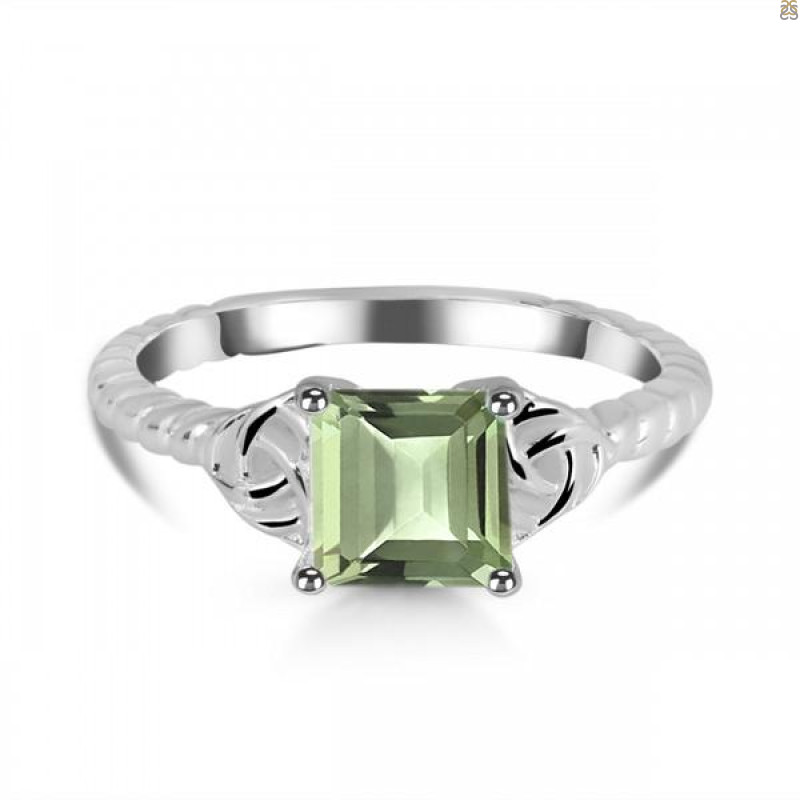 Green Amethyst Ring GRA-RDR-2844.