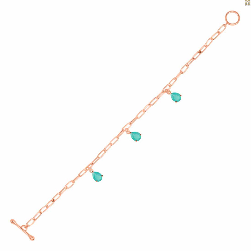 Green Onyx Bracelet GRO-RDB-171.