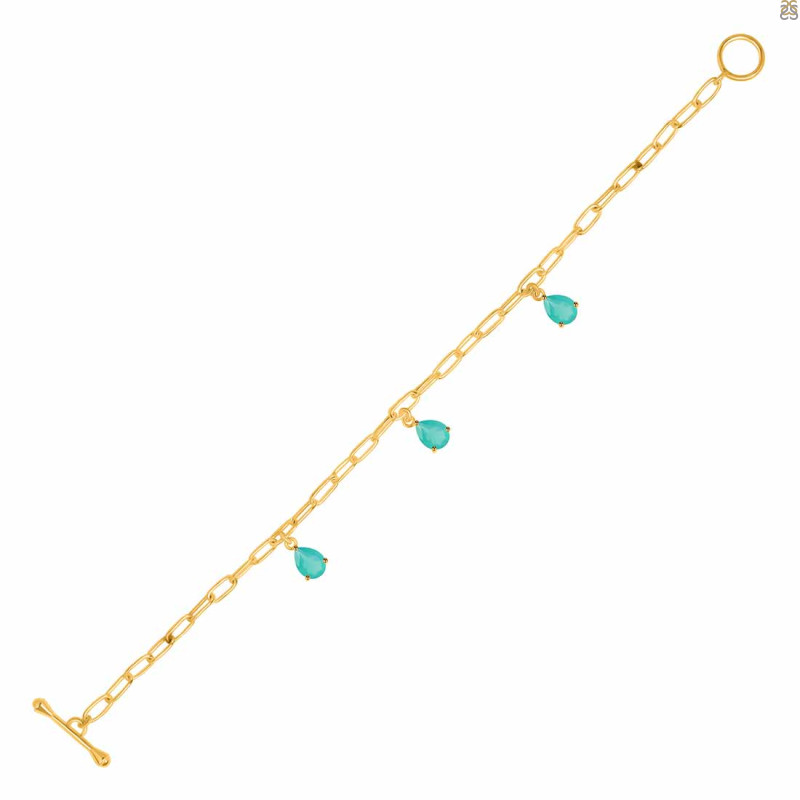 Green Onyx Bracelet GRO-RDB-171.