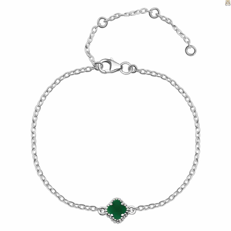 Green Onyx Bracelet GRO-RDB-226.