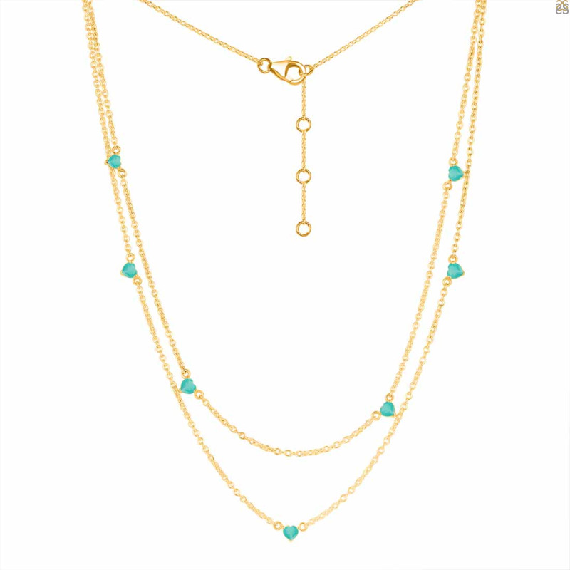 Green Onyx Necklace GRO-RDN-388.