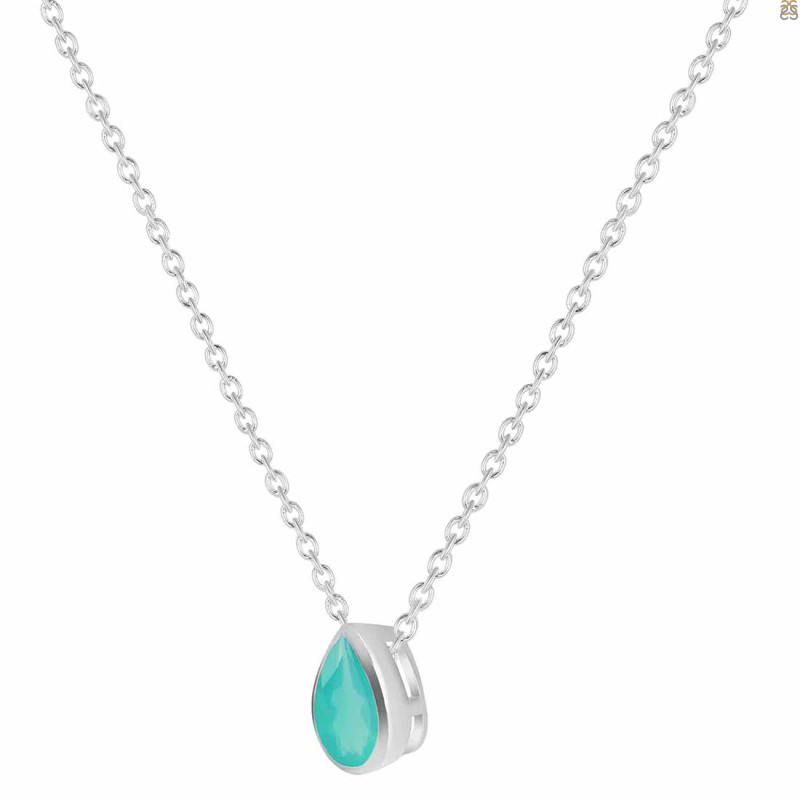 Green Onyx Necklace GRO-RDN-410.