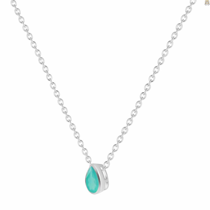 Green Onyx Necklace GRO-RDN-451.