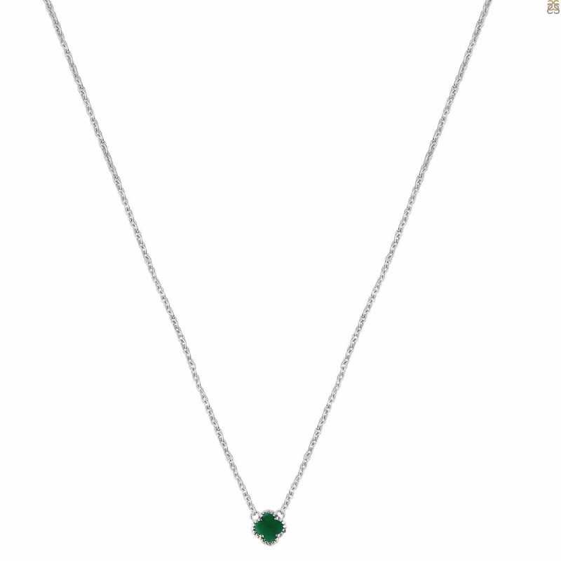 Green Onyx Necklace GRO-RDN-466.