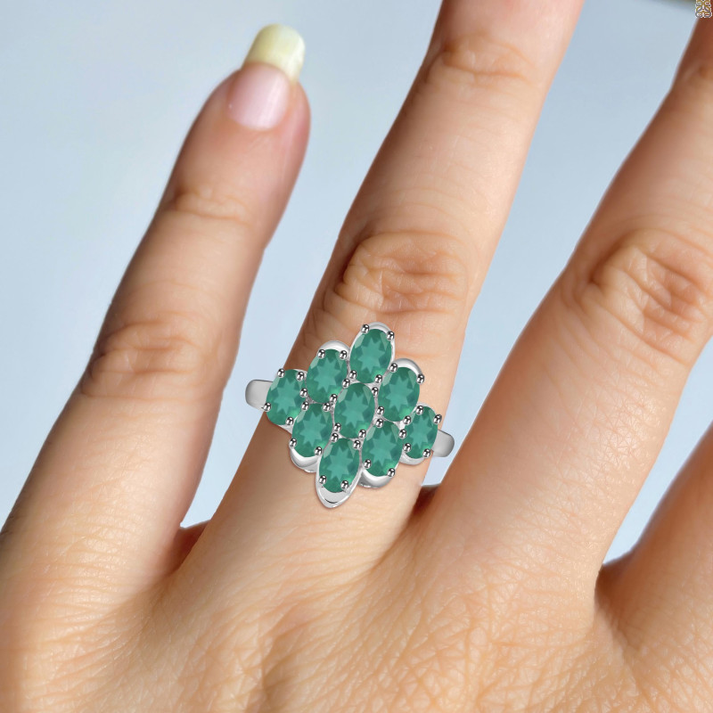 Green Onyx Ring GRO-RDR-2074.