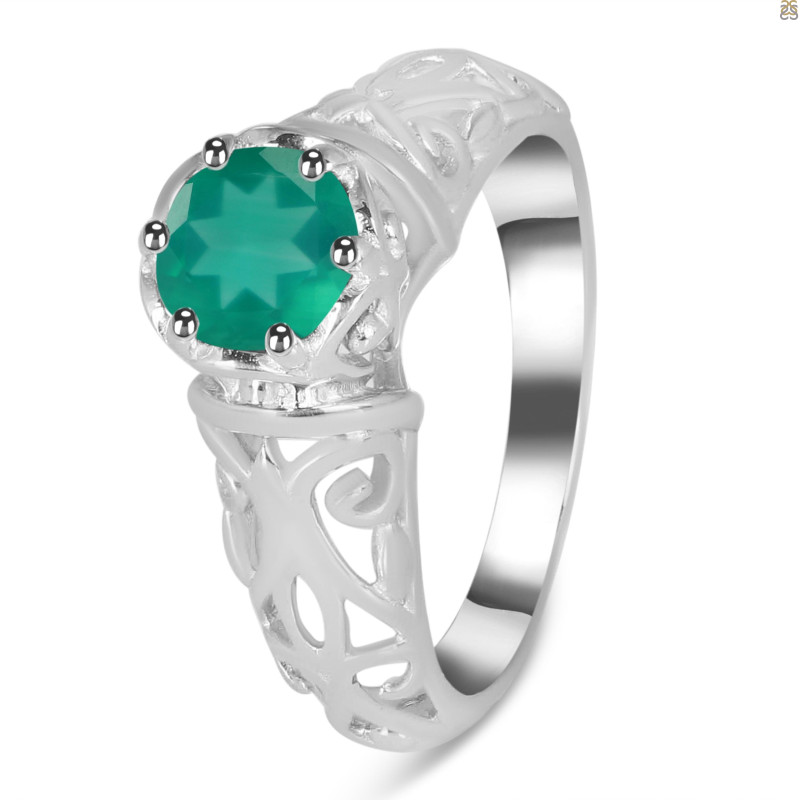 Green Onyx Ring GRO-RDR-363.