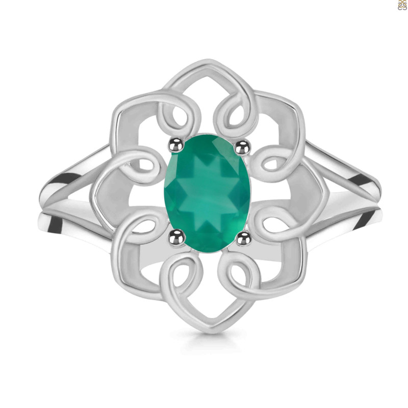 Green Onyx Ring GRO-RDR-401.