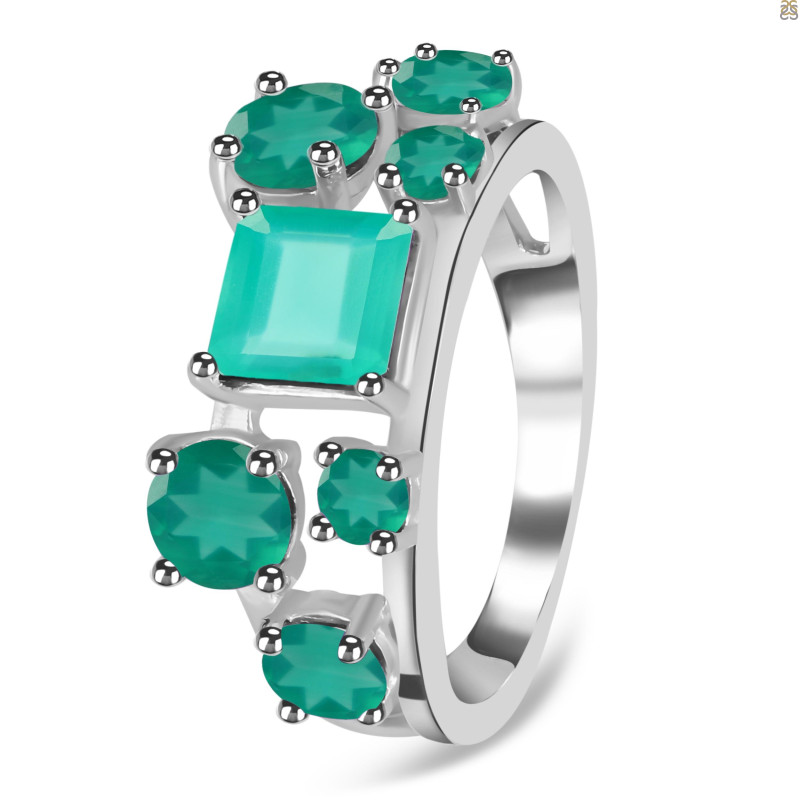 Green Onyx Ring GRO-RDR-457.