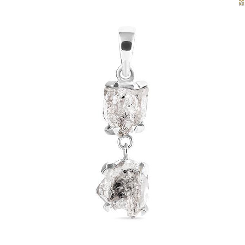 Petroleum Herkimer Diamond Pendant-2SP HDP-1-133