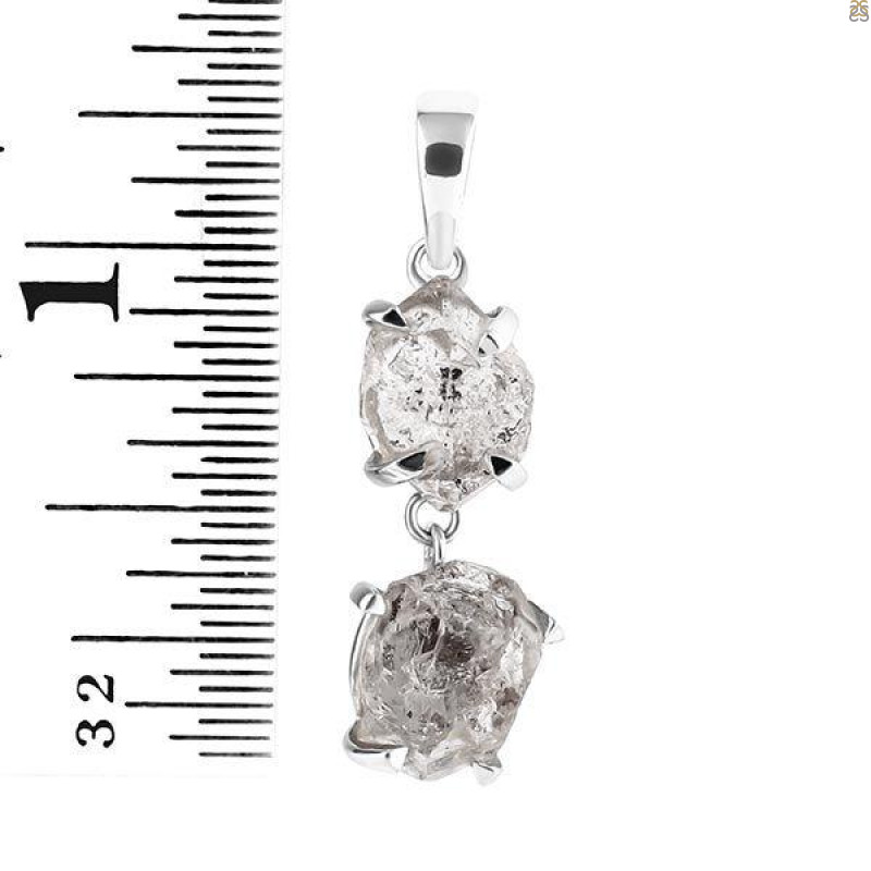 Petroleum Herkimer Diamond Pendant-2SP HDP-1-144