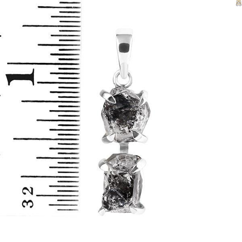 Petroleum Herkimer Diamond Pendant-2SP HDP-1-145