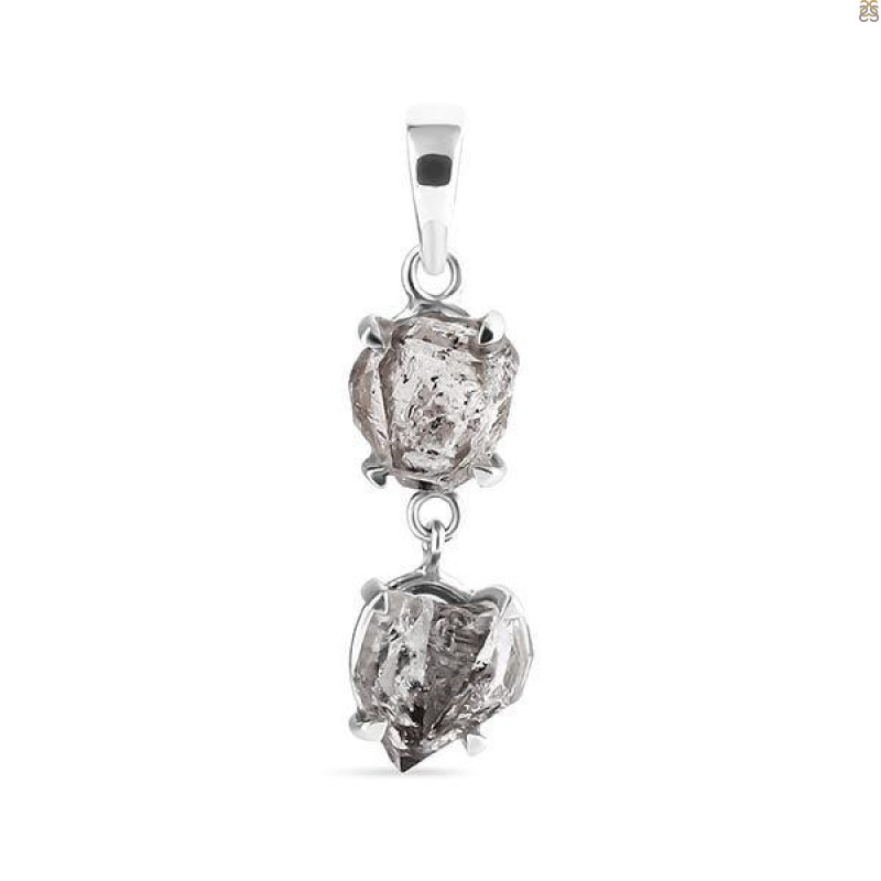 Petroleum Herkimer Diamond Pendant-2SP HDP-1-147