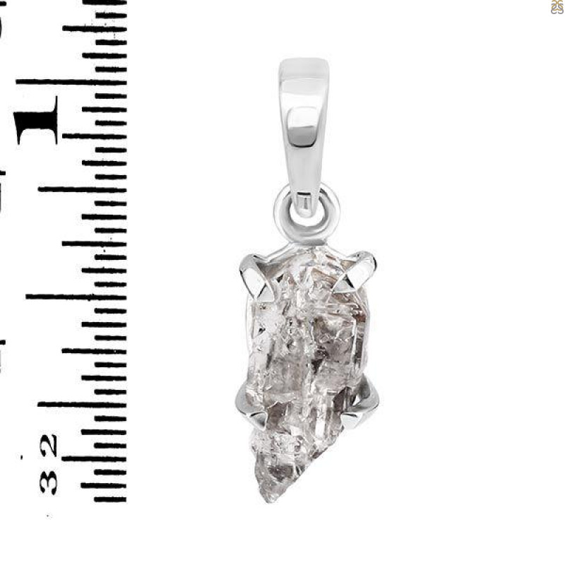 Petroleum Herkimer Diamond Pendant-2SP HDP-1-193