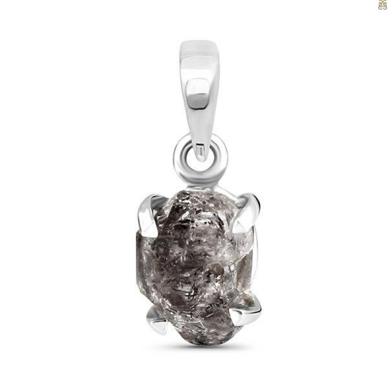 Petroleum Herkimer Diamond Pendant-2SP HDP-1-206