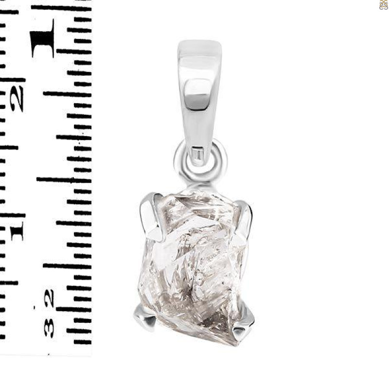 Petroleum Herkimer Diamond Pendant-2SP HDP-1-211