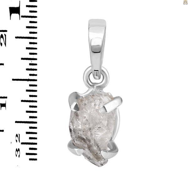Petroleum Herkimer Diamond Pendant-2SP HDP-1-221