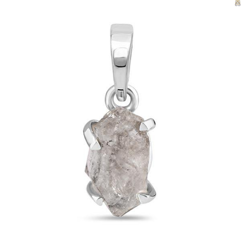 Petroleum Herkimer Diamond Pendant-2SP HDP-1-225