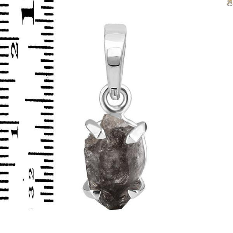 Petroleum Herkimer Diamond Pendant-2SP HDP-1-227