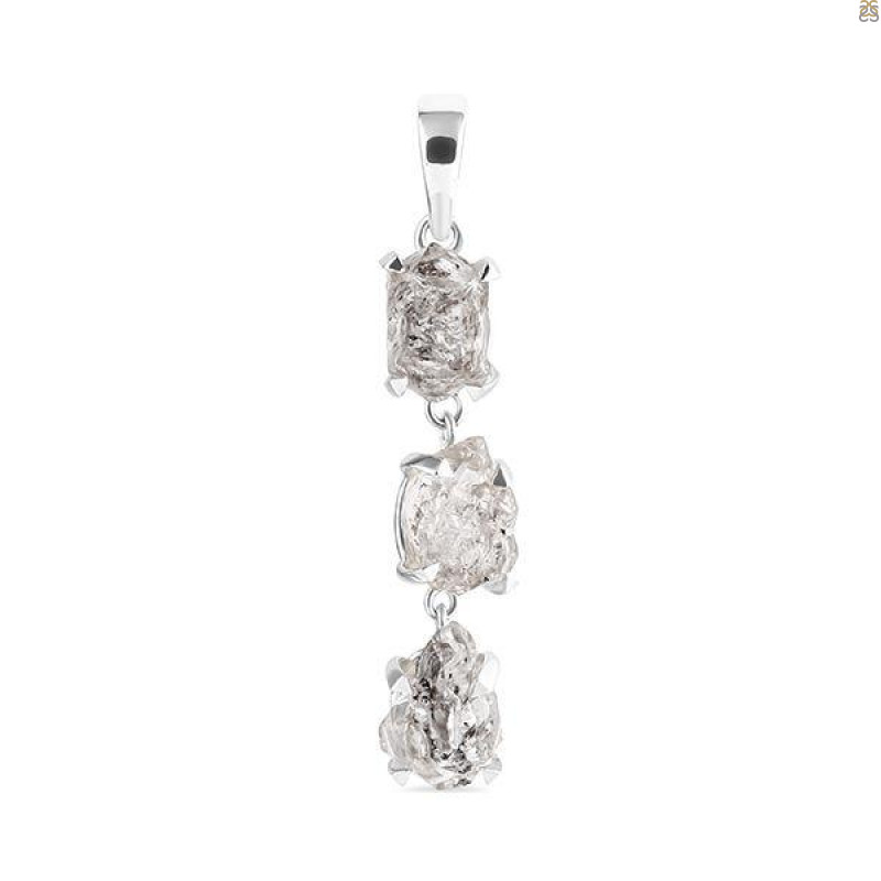 Petroleum Herkimer Diamond Pendant-2SP HDP-1-32