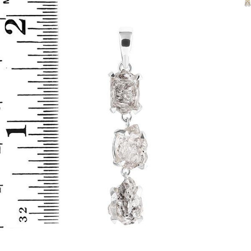 Petroleum Herkimer Diamond Pendant-2SP HDP-1-32