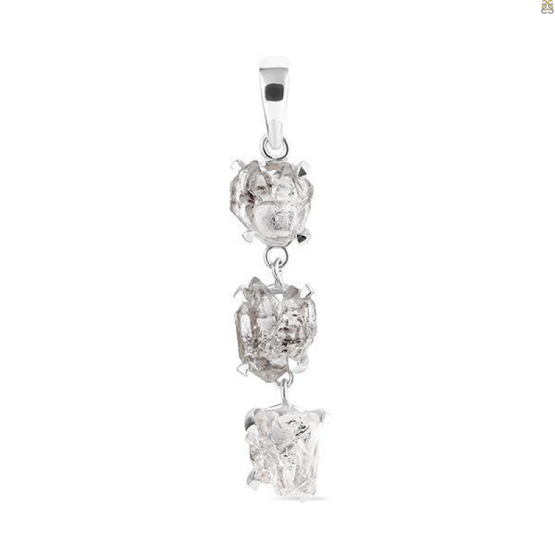 Petroleum Herkimer Diamond Pendant-2SP HDP-1-33