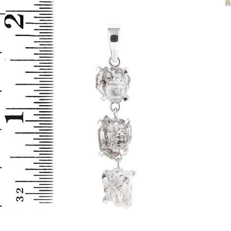 Petroleum Herkimer Diamond Pendant-2SP HDP-1-33
