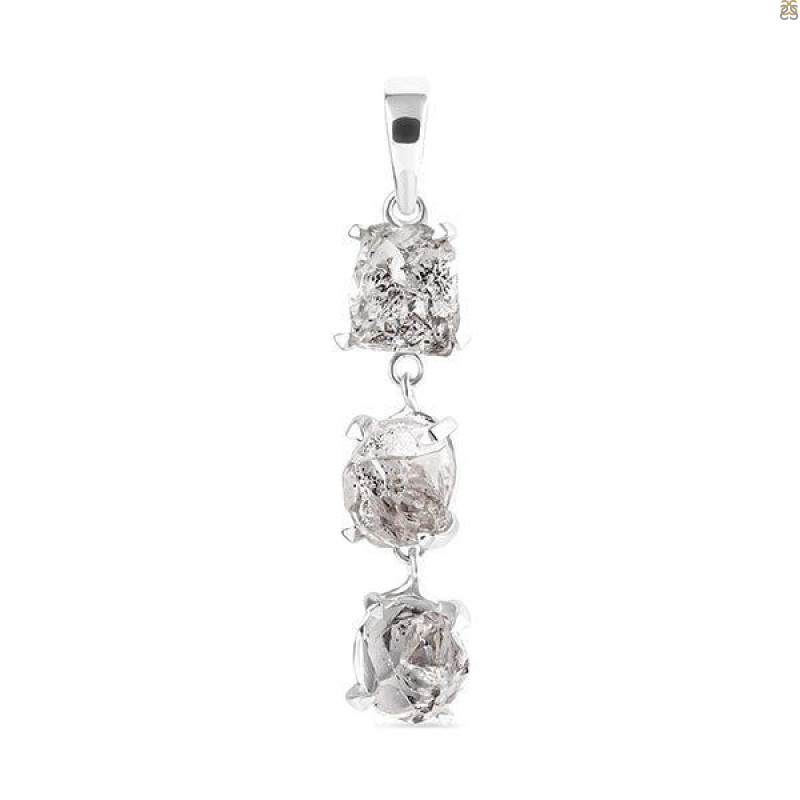 Petroleum Herkimer Diamond Pendant-2SP HDP-1-37
