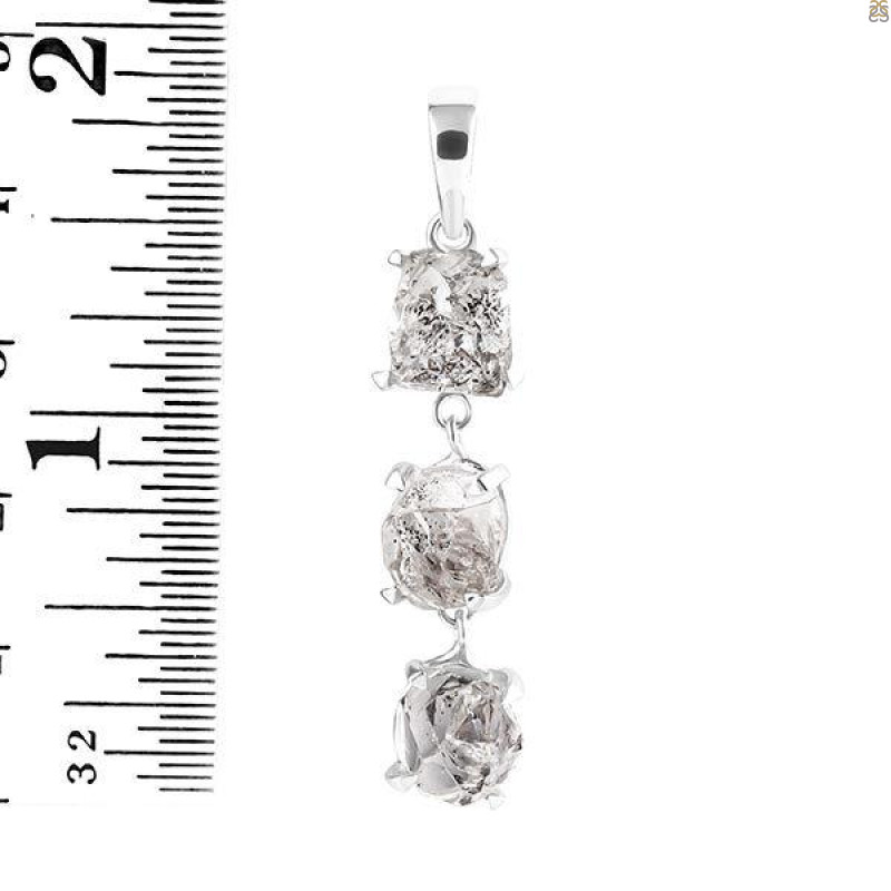 Petroleum Herkimer Diamond Pendant-2SP HDP-1-37