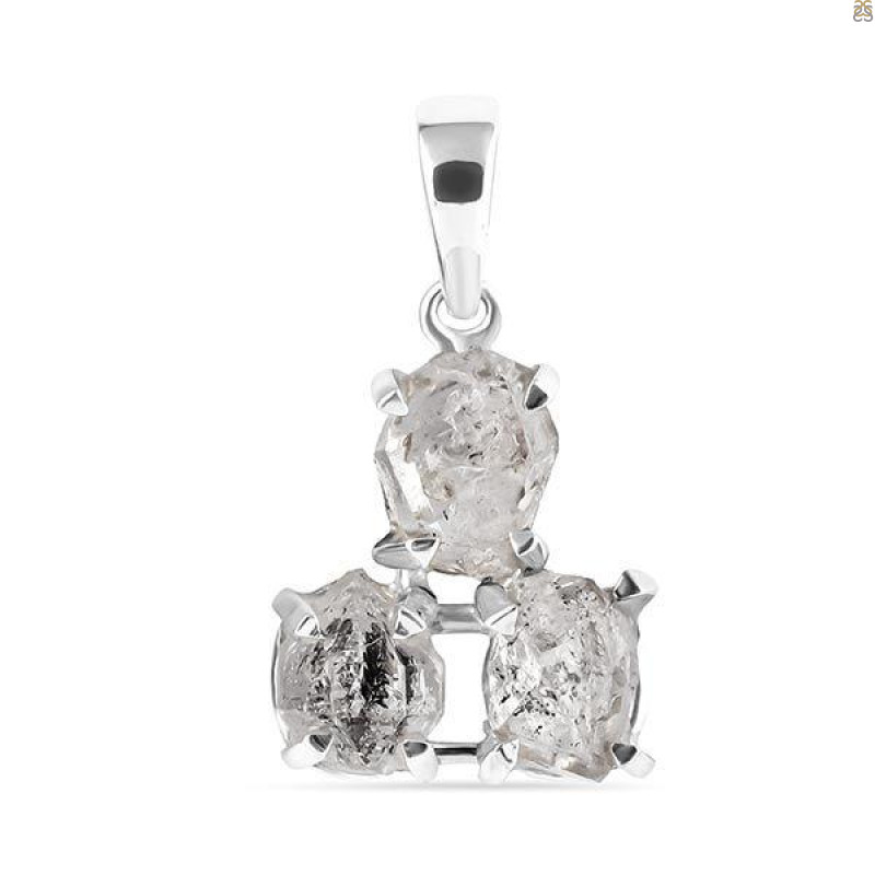 Petroleum Herkimer Diamond Pendant-2SP HDP-1-44
