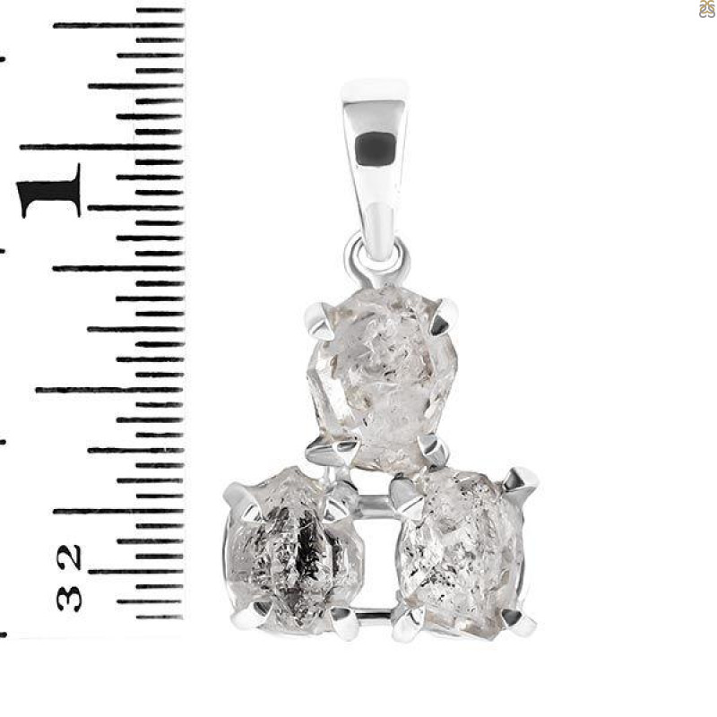 Petroleum Herkimer Diamond Pendant-2SP HDP-1-44