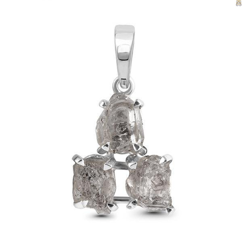 Petroleum Herkimer Diamond Pendant-2SP HDP-1-55