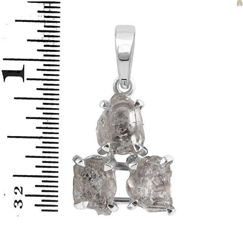 Petroleum Herkimer Diamond Pendant-2SP HDP-1-55
