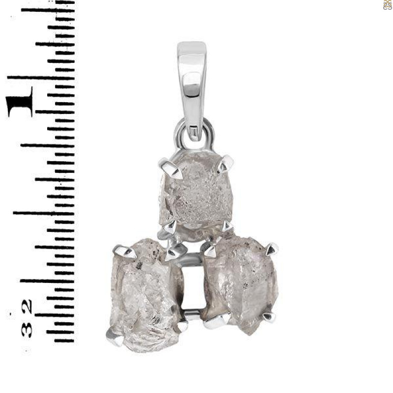 Petroleum Herkimer Diamond Pendant-2SP HDP-1-58