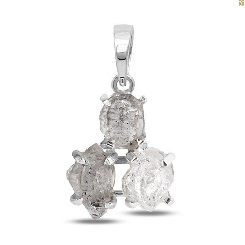 Petroleum Herkimer Diamond Pendant-2SP HDP-1-59