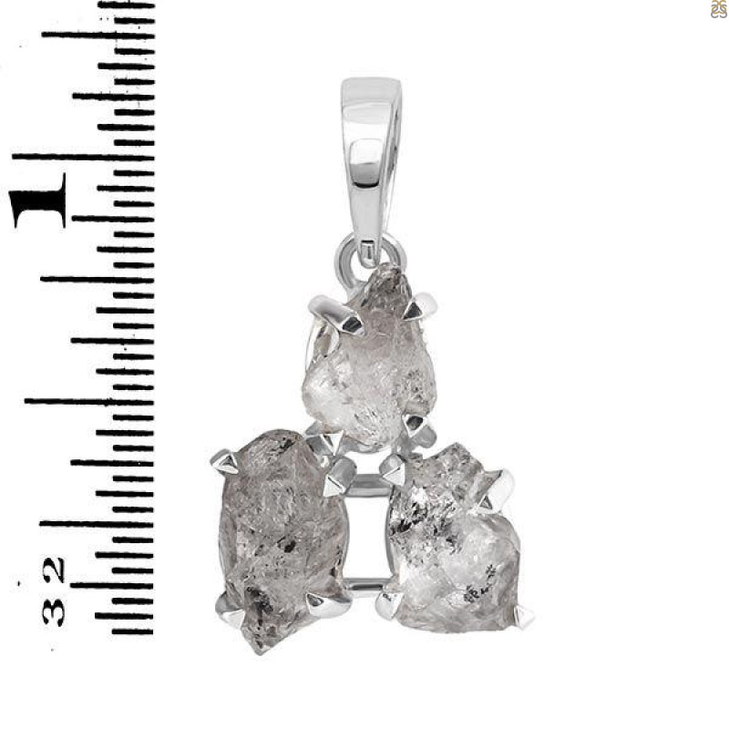 Petroleum Herkimer Diamond Pendant-2SP HDP-1-61