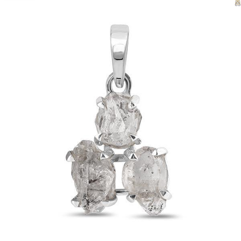 Petroleum Herkimer Diamond Pendant-2SP HDP-1-64