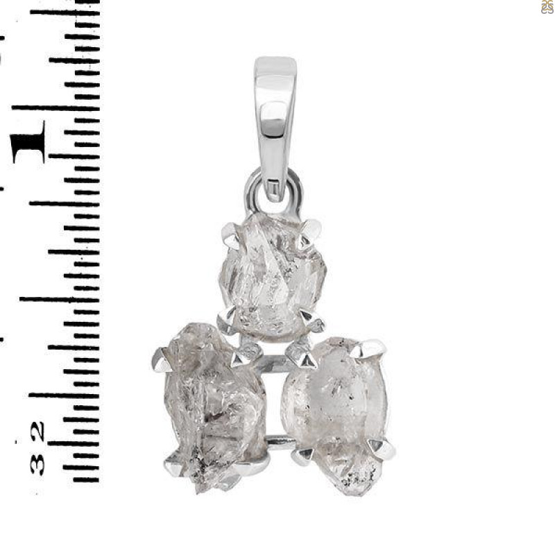 Petroleum Herkimer Diamond Pendant-2SP HDP-1-64