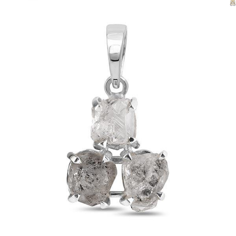 Petroleum Herkimer Diamond Pendant-2SP HDP-1-67