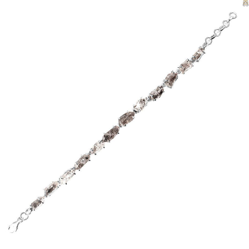 Petroleum Herkimer Diamond Rough Bracelet-BSL HDP-11-12