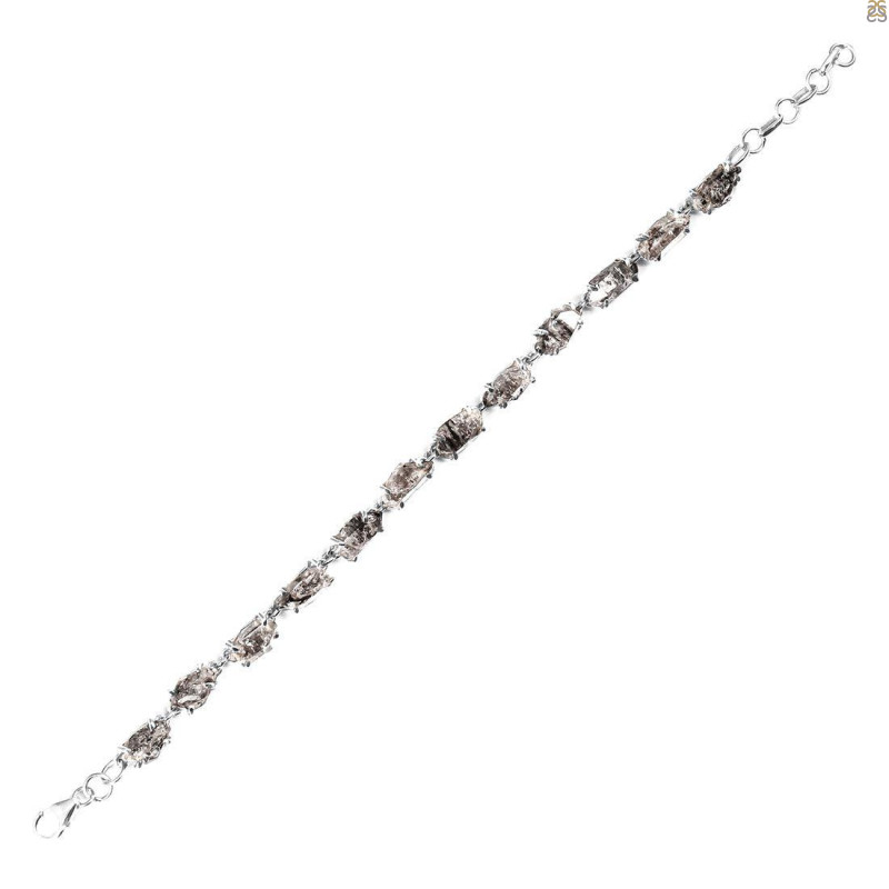 Petroleum Herkimer Diamond Rough Bracelet-BSL HDP-11-16