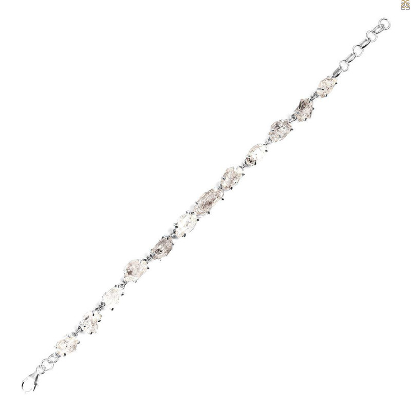 Petroleum Herkimer Diamond Rough Bracelet-BSL HDP-11-17