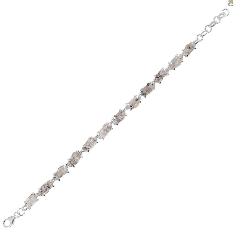 Petroleum Herkimer Diamond Rough Bracelet-BSL HDP-11-22