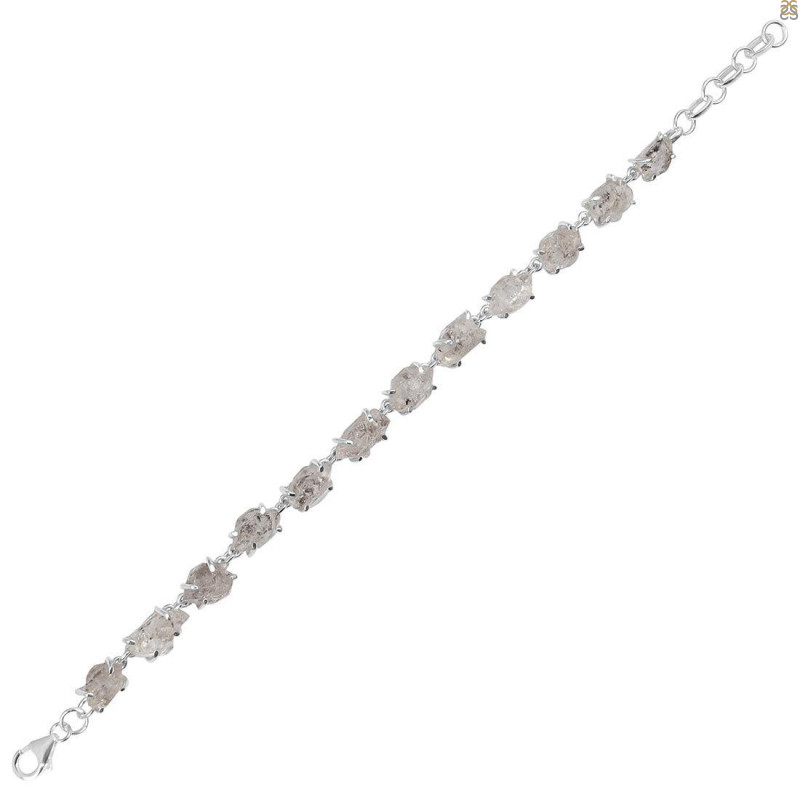 Petroleum Herkimer Diamond Rough Bracelet-BSL HDP-11-24