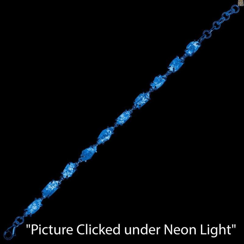 Petroleum Herkimer Diamond Rough Bracelet-BSL HDP-11-35