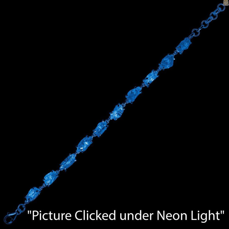 Petroleum Herkimer Diamond Rough Bracelet-BSL HDP-11-42
