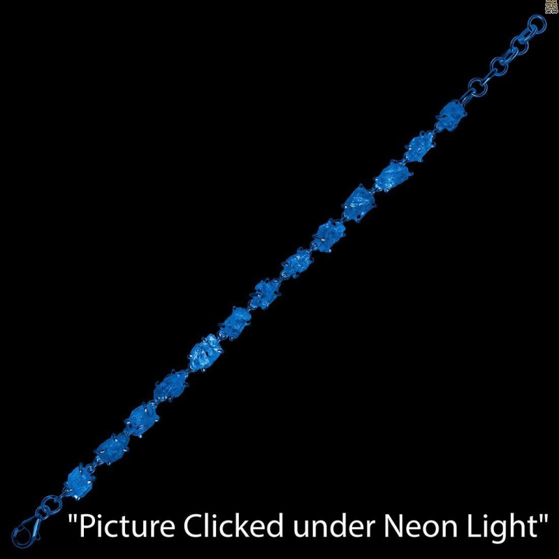 Petroleum Herkimer Diamond Rough Bracelet-BSL HDP-11-51