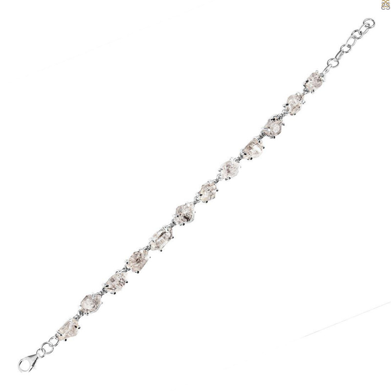 Petroleum Herkimer Diamond Rough Bracelet-BSL HDP-11-7
