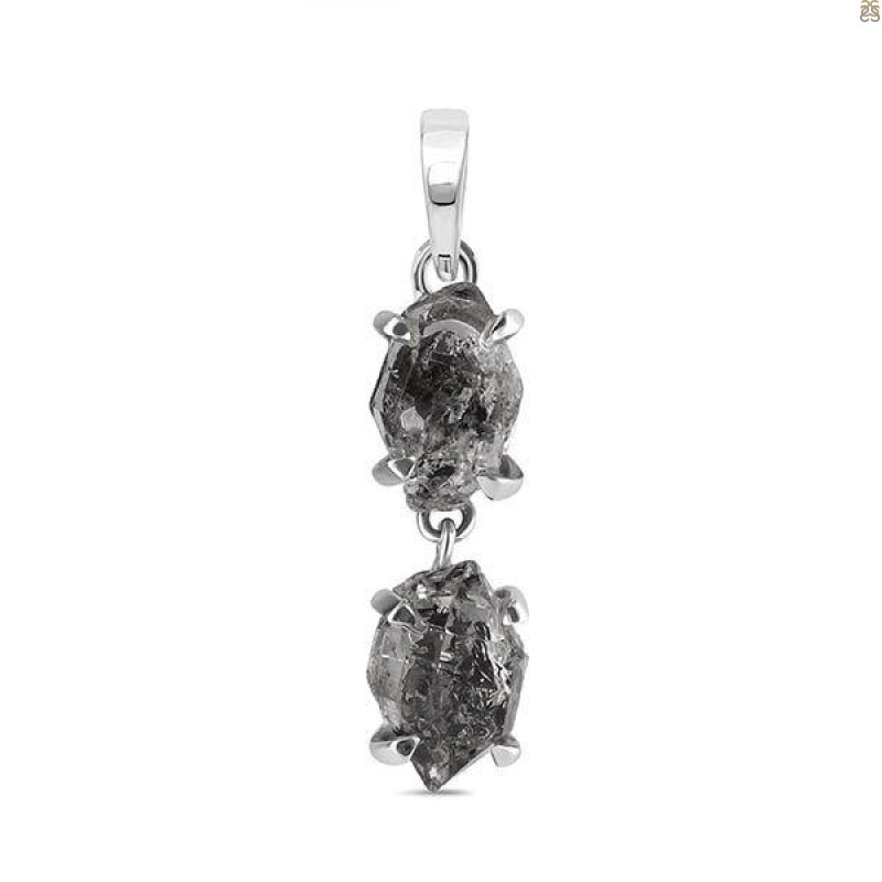  Herkimer Diamond Pendant-2SP HKD-1-111