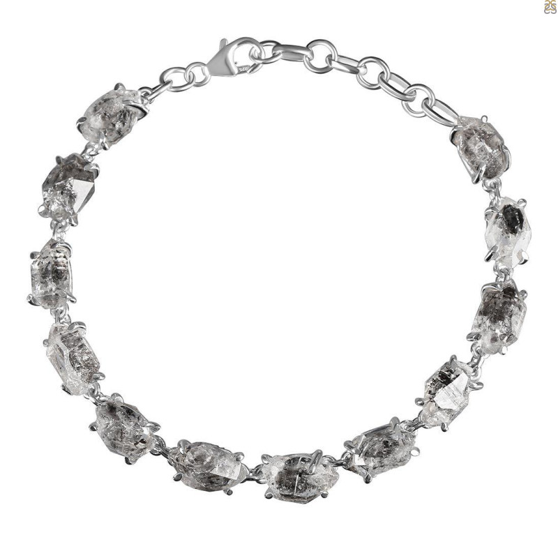Herkimer Diamond Bracelet-BSL HKD-11-31
