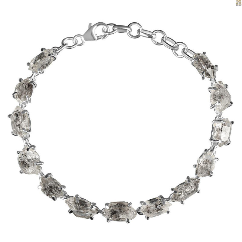 Herkimer Diamond Bracelet-BSL HKD-11-36